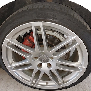 Schimb jante audi a4 b8 235 pe 35 r 19 cu jante 245 40 r 18 5×112