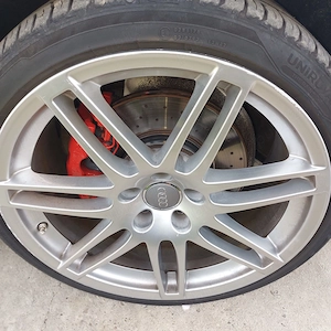 Schimb jante audi a4 b8 235 pe 35 r 19 cu jante 245 40 r 18 5×112 - imagine 3