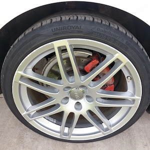 Schimb jante audi a4 b8 235 pe 35 r 19 cu jante 245 40 r 18 5×112 - imagine 2