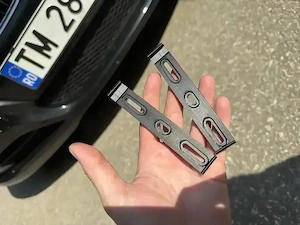 OFERTA!! Suporți auto slim numere de înmatriculare - imagine 2