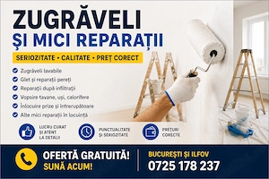 Zugrav București   Zugrăveli și renovări interioare | Seriozitate   Calitate   Prețuri corecte