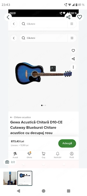 vând chitare ghitară stare bun 