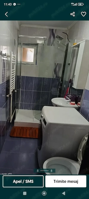   Închiriez apartament 2 camere  Exercitiu  1650 LEI  NEGOCIABIL 