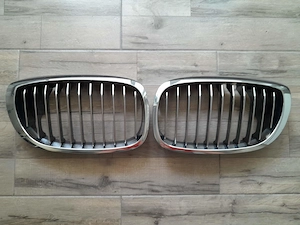 Grile BMW E46 crom originale - coupe, facelift