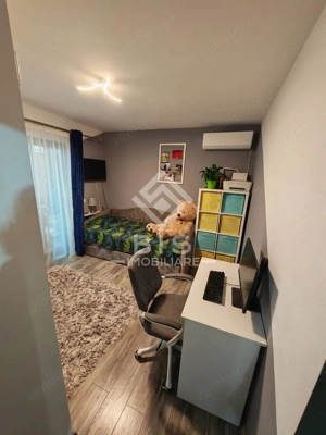 Apartament 3 camere modern, utilat/mobilat, Parcare + Spațiu joacă - imagine 12