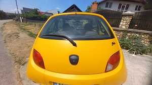 Vand Ford KA 1,3 benzina, an 2003, cutie manuală, 3 uși, 4 locuri, culoare galbena - imagine 6