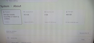 PC Gaming i5-11400f, RX 580, 8GB, SSD 500 GB nVME M2 