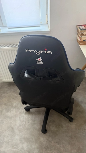 Myria Gaming Chair   Blue Black