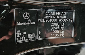 Vand Mercedes C 200 An 2011 Pret 8300 - imagine 8