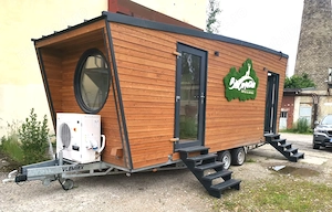 Magazin pe roti cu vitrine frigorifice - Tiny House 