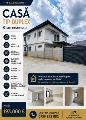 Casa Tip Duplex Primarie Popesti Leordeni Teren 146 mp