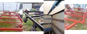 Remorca auto REMA 2000kg, axa dubla,revizie totala 2025 - imagine 9