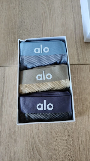 Set 3 boxeri ALO army albastru deschis