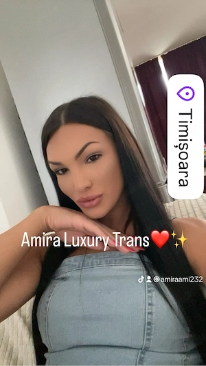 Horny Amira Transex 100% reala! 