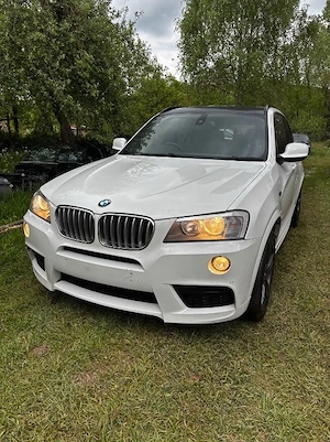 Dezmembrez Bmw X3 F25 M pachet non facelift 3.0 diesel n57 258 cai trapa panoramica fata completa bo - imagine 2