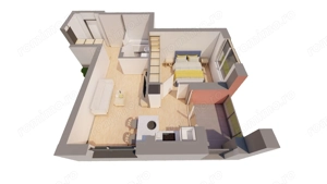 Apartament 2 camere, etaj 2, bloc R39, ap 15, Ared City Arad - imagine 3