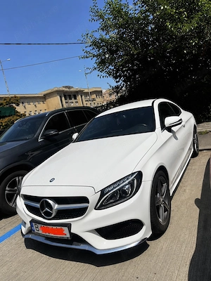 Mercedes C-Class Coupe C180 Pachet AMG - imagine 2