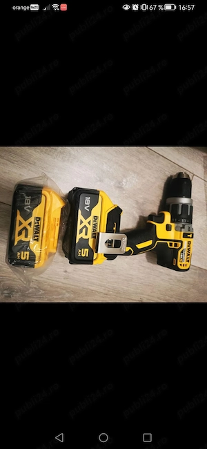 Bormaşină DeWalt DCD796 este o mașină compactă de găurit și înșurubat cu percuție din gama XR Li-Ion - imagine 5