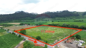 Teren intravilan 1.7 Ha, proiect hala industriala - Mosna DN141 - imagine 3