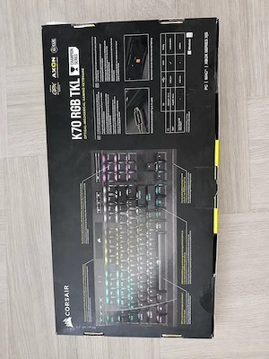 Corsair K70 RGB TKL Champion Series Optical Tastatura Mecanica Gaming