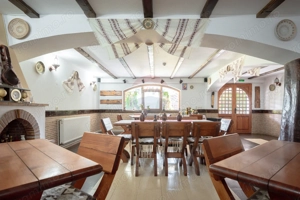 Cabană turistică, 12 camere cu restaurant, bucătărie + sală evenimente - imagine 8