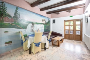 Cabană turistică, 12 camere cu restaurant, bucătărie + sală evenimente - imagine 10