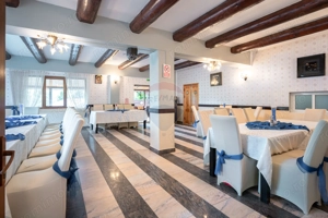 Cabană turistică, 12 camere cu restaurant, bucătărie + sală evenimente - imagine 9