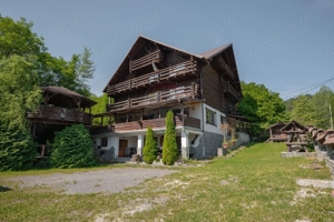 Cabană turistică, 12 camere cu restaurant, bucătărie + sală evenimente - imagine 3