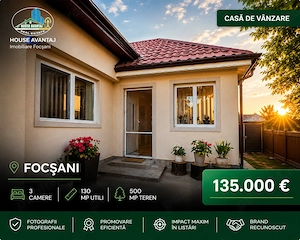 Casă cu 3 camere în Focșani   Locul unde familia ta prinde rădăcini