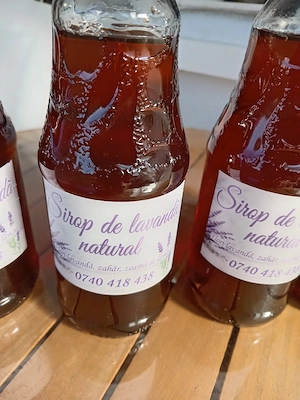 Sirop de Lavanda natural