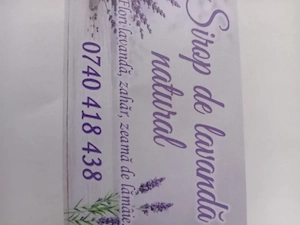 Sirop de Lavanda natural