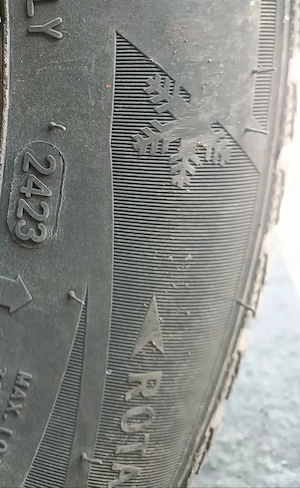 Jante, cauciucuri ,Roti Complete renault 175/65 R14, 4x100 - imagine 6