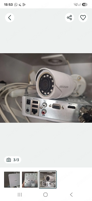 DVR cu 4 canale HIKVISION tip DS-7104HQHI-K1 
