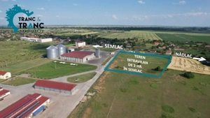 Teren intravilan pretabil parc fotovoltaic, de 2 ha în Semlac(ID: 22376) - imagine 2