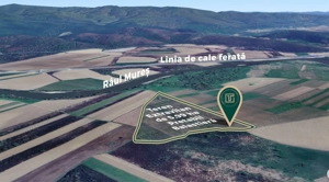 Teren extravilan de 5,99 ha la 200 m de Mureș, ideal pentru balastieră în Ususău - imagine 2