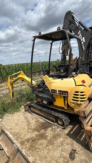 vand miniescavator  Komatsu 3 pistoane  - imagine 5
