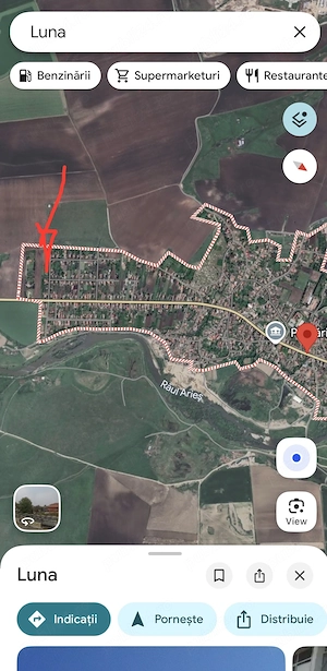 Teren Luna, judetul Cluj, stradal, 7200mp, 22 front - imagine 2