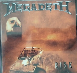Vand CD  Megadeth - Risk 
