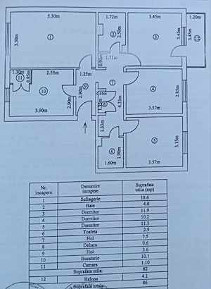 apartament 4 camere