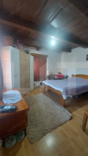 Casă lemn masiv, 50 mp,  teren și livadă, zona Telechia - imagine 6