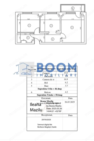 Apartament 2 camere | Etaj 1 | Zona Ostroveni | Gigacalorimetru - imagine 8