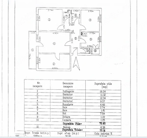 Apartament 4 camere Mazepa 1