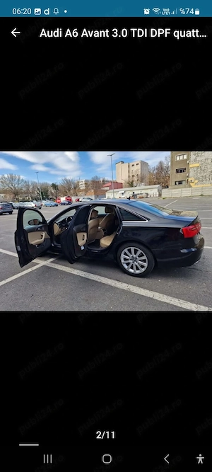 Audi A6 C7 2013 3.0 TDI 245 Cp Quattro - imagine 14