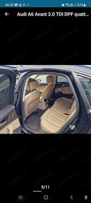 Audi A6 C7 2013 3.0 TDI 245 Cp Quattro - imagine 3