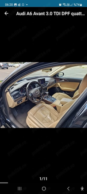 Audi A6 C7 2013 3.0 TDI 245 Cp Quattro - imagine 2