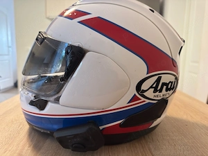 Arai RX-7V EVO + Cardo Freecom 2X   Mărimea M   Factură, Cutie, Husă 