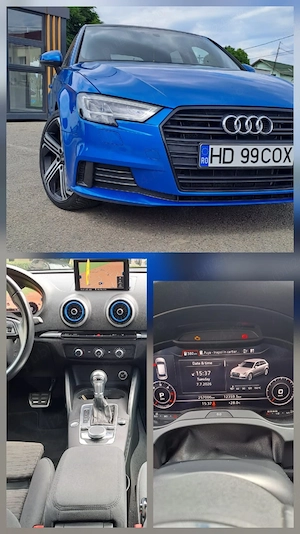 AUDI A3 SportBack   Model 2018   RS Blue   Virtual COCKpit  Bose   S Tronic    - imagine 3