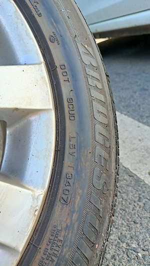 Vând roată de rezervă  215/55/r16 ZR 97W - imagine 6
