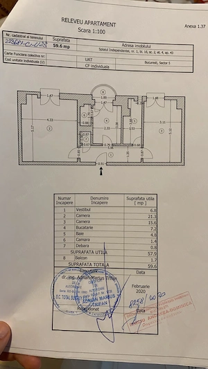 De inchiriat apartament cu doua camere In Piata Unirii - imagine 8