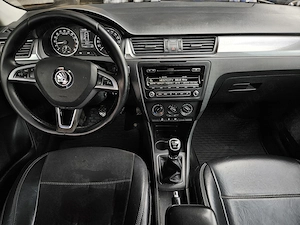 Skoda Rapid 1,6 Tdi Berlina, 2015, inmatriculat, km reali, distributie schimbata  - imagine 5